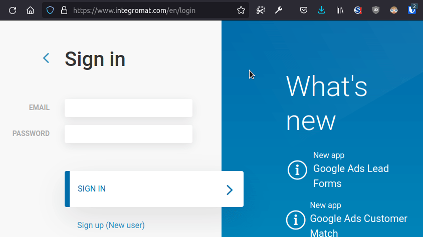 Remplissage automatique à la connection