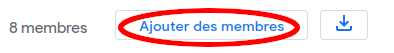 Ajouter des membres du Google Group
